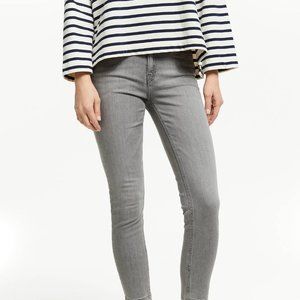 Calvin Klein Jeans Medium Grey Wash Raw Hem